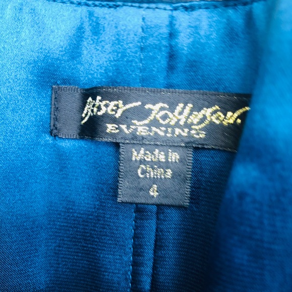 Betsey Johnson vintage corset silk evening dress - Picture 3 of 5